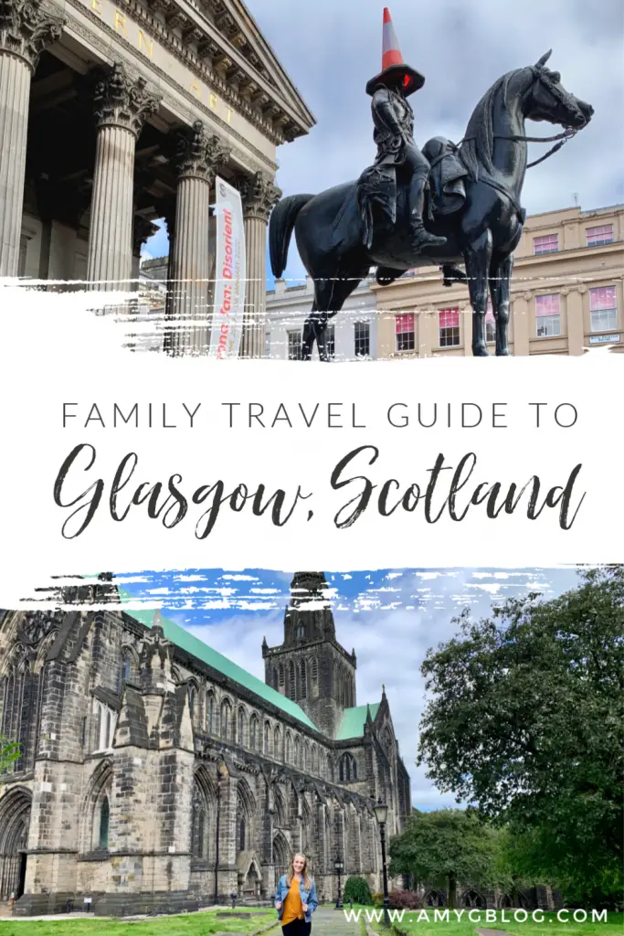 A family travel guide to Glasgow, Scotland! Take a look at some family friendly places to go and things to do as wells as restaurant recommendations and how to escape the rain!