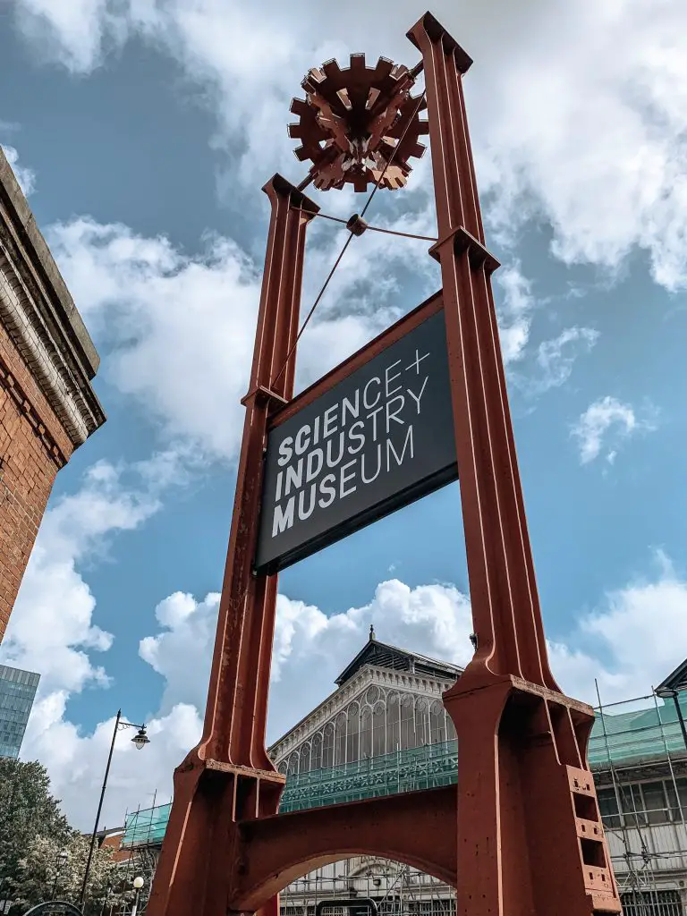 Manchester's Science and Industry Museum. An excellent, free stop when travelling with kids! There is so much to do for kids including shows, exhibits and a play area!