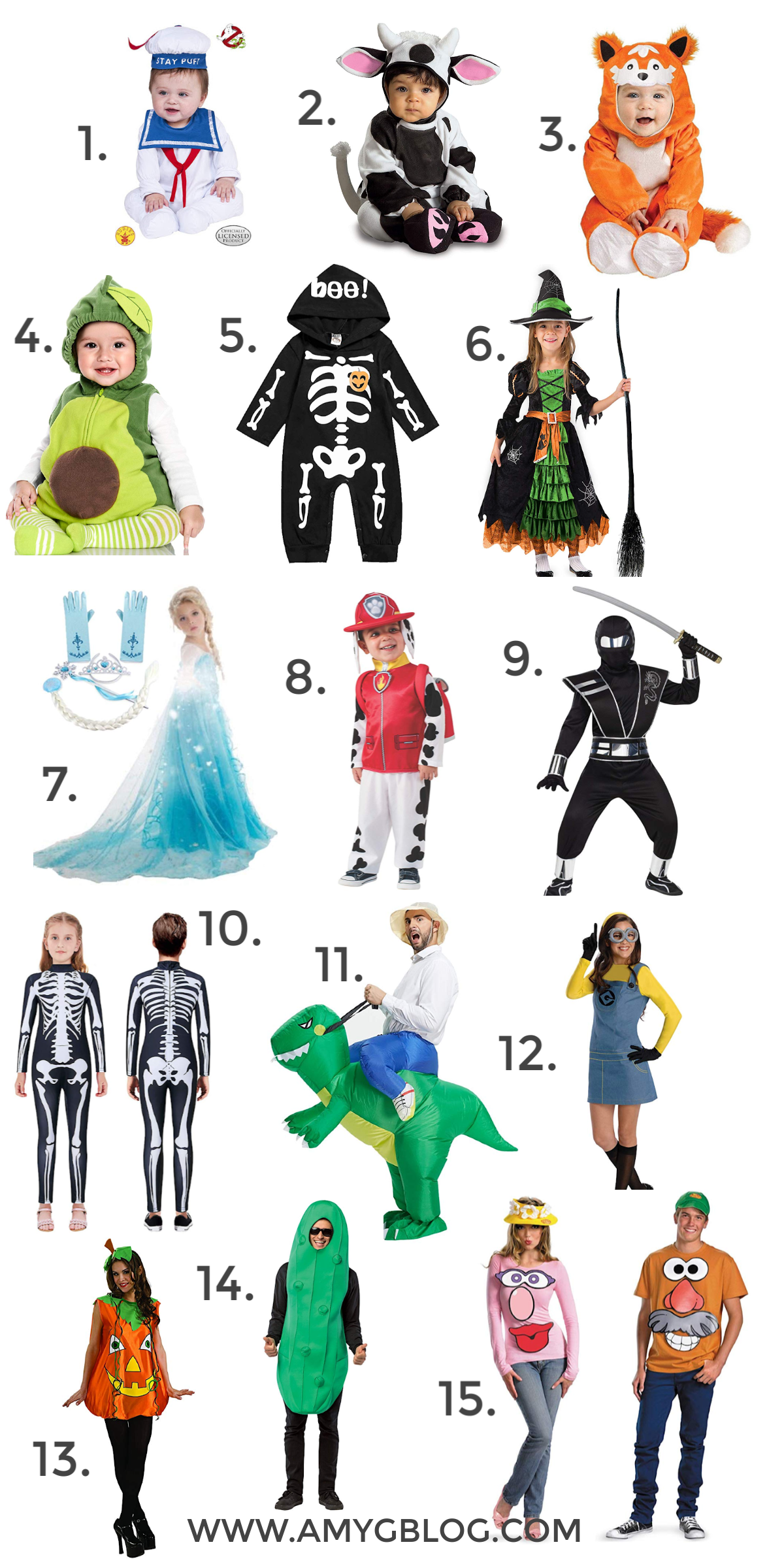 Last Minute Halloween Costumes Under $25 - Amy's Balancing Act