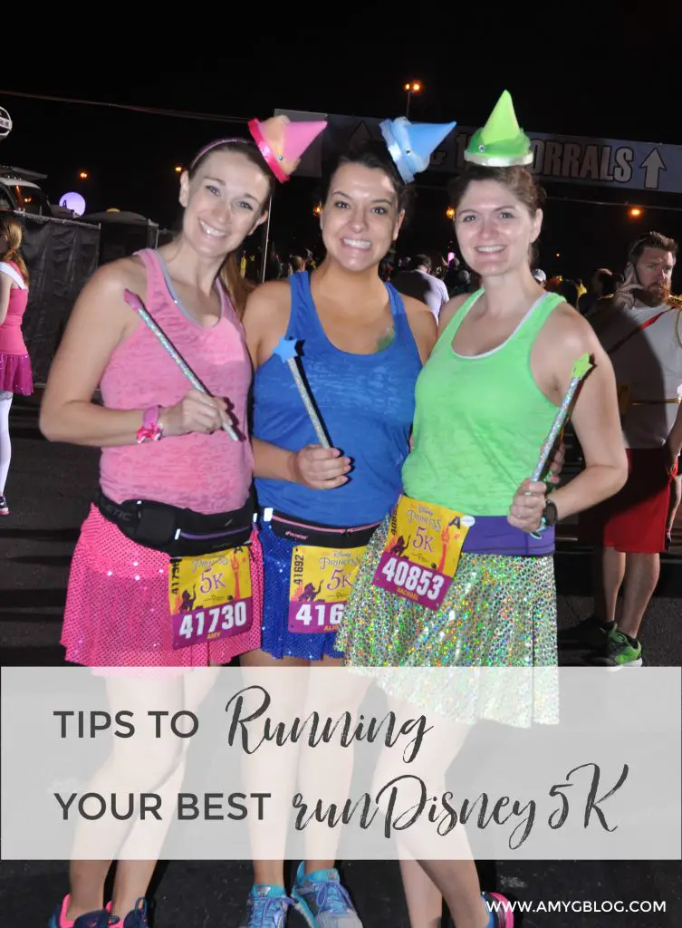 9 tips to running your BEST runDisney 5K. From choosing the costumes to taking pictures and crossing the finish line, find out what you can do to have the most FUN! #runDisney #running #5k