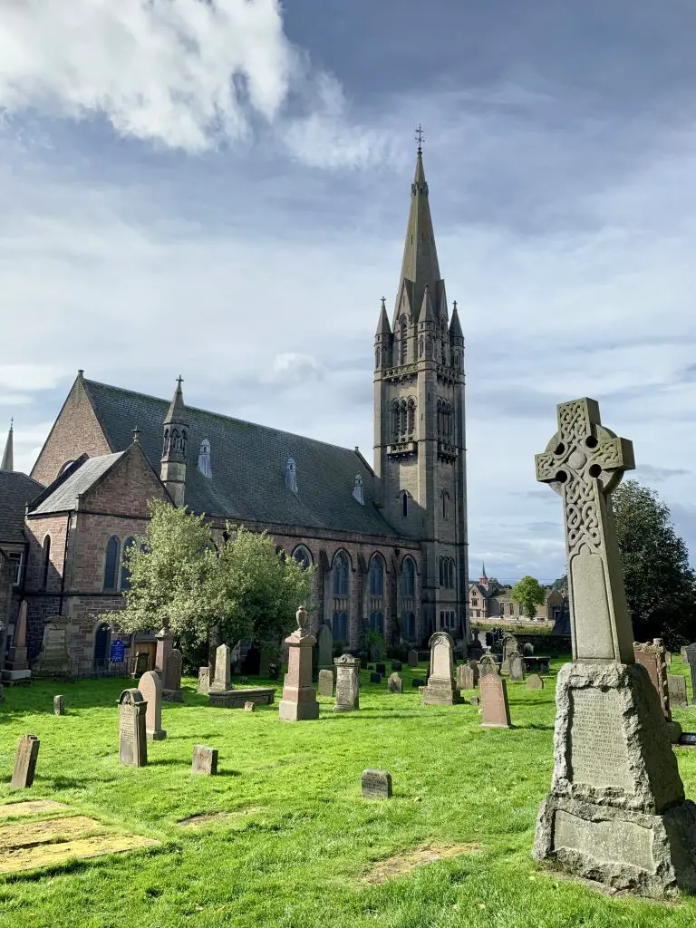 Old High Church in Inverness, Scotland.