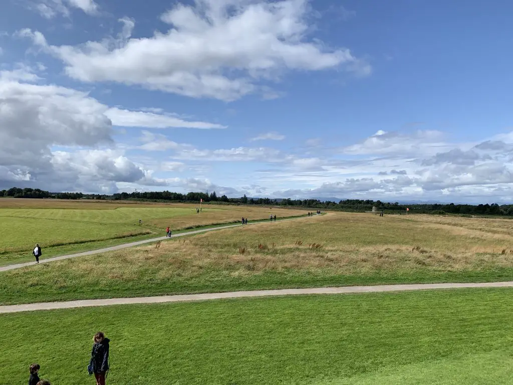 Culloden Battlefield where the final battle of the Jacobite Rebellion was fought on Culloden Moor near Inverness, Scotland.