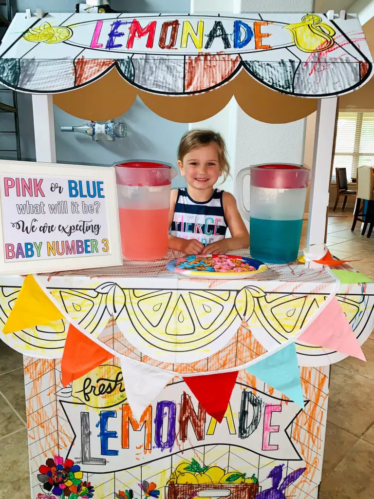 Chloe Grace Baby Lemonade Stand - March 2020