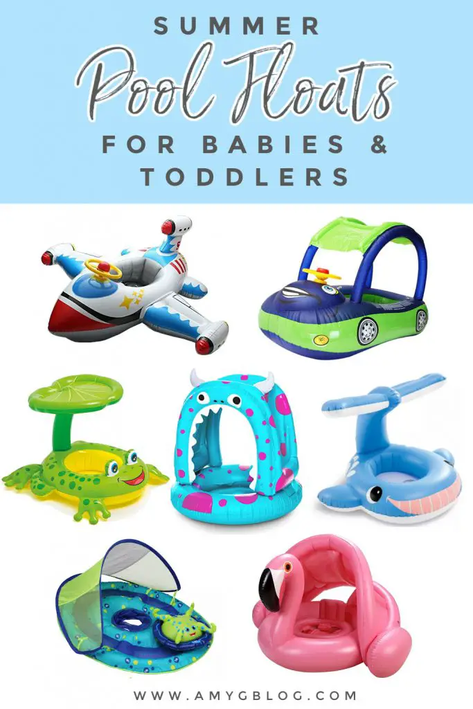 Looking for the cutest baby and toddler pool floats to hit the water this summer? Look no further at these adorable options as well as everything else you need for baby to be comfortable at the pool.