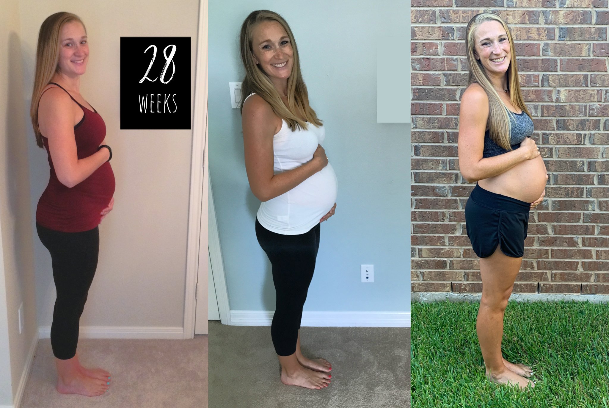 28 Week Bumpdate: Comparing My Three Pregnancies - Amy's Balancing Act