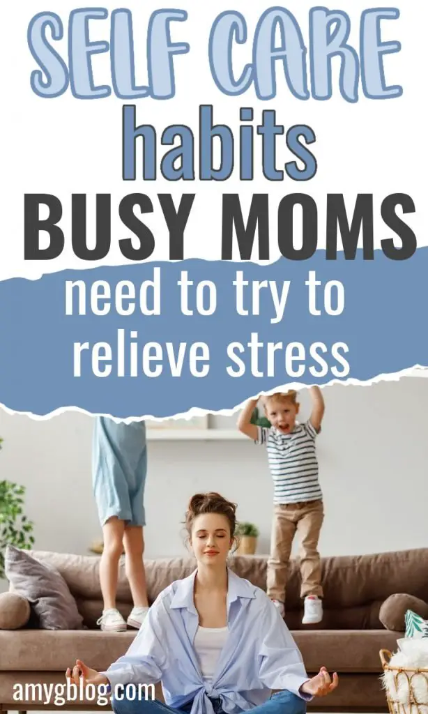 Check out over 35 different ideas to practice self care as a mom. It's important to take care of you and put yourself first occasionally. It helps you relieve stress and be a happier mom! #selfcareideas #selfcareformoms #momselfcare #selfcareseptember