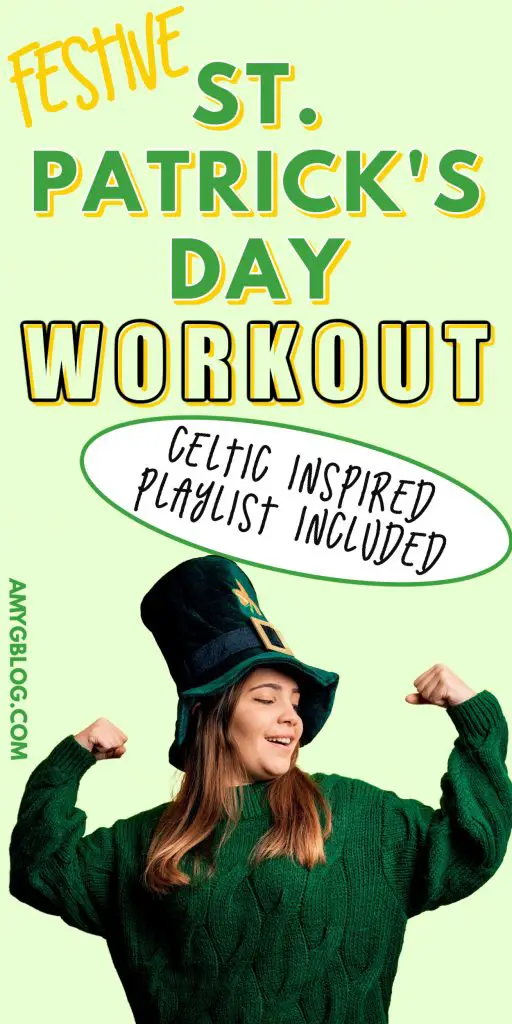 Try these two St. Patrick's Day workouts that you can do alone, with friends or even with your kids. I've even included a Celtic inspired playlist to get you in the right headspace to celebrate the Irish! #stpatricksdayworkout #homeworkout #workoutwithkids #kidworkout #youthfitness