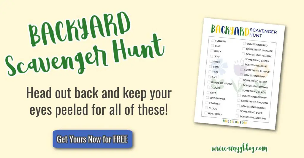 free outdoor scavenger hunt printables for kids amys balancing act