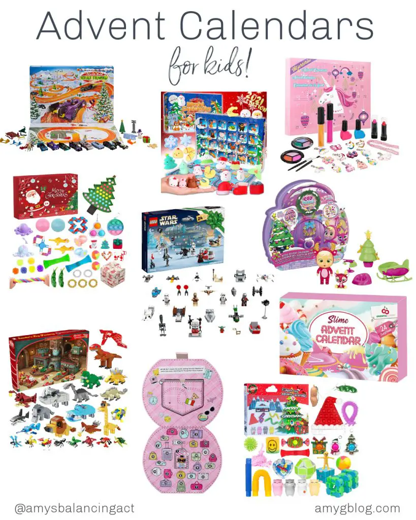 Take a look and grab an Advent calendar for your kids before it's too late!