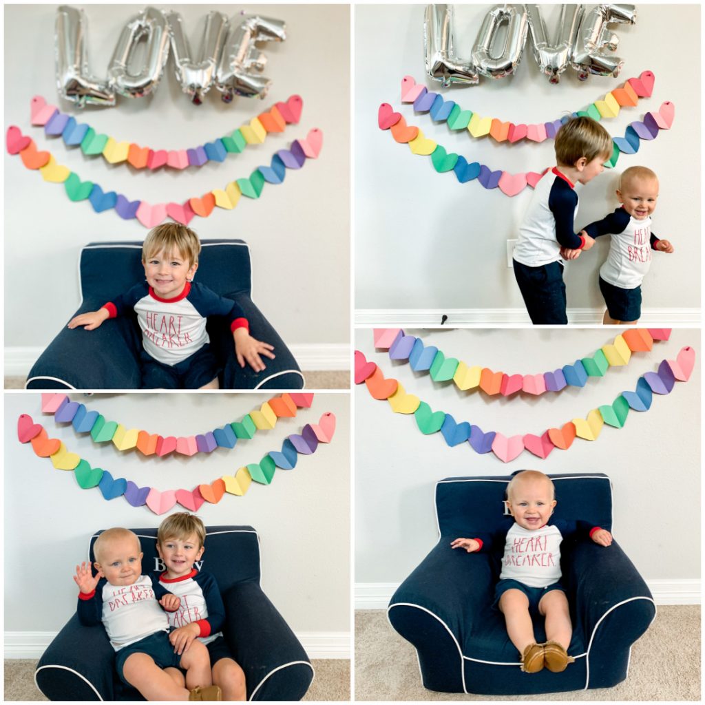 Heart Garland Valentine's Photo Booth