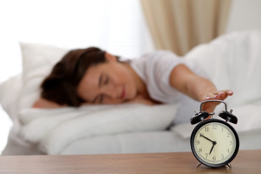 Getting more sleep is an important lifestyle change for moms!