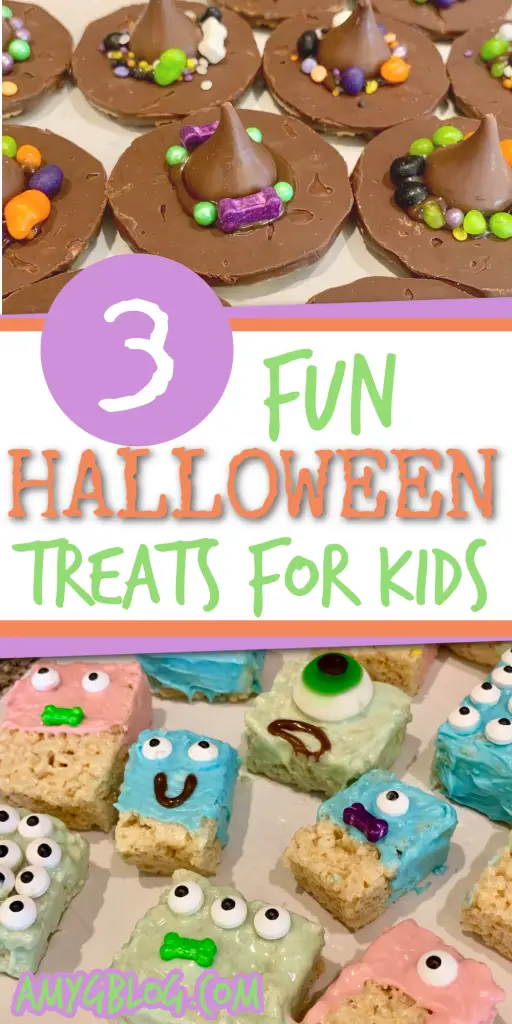 Try these fun Halloween treats with your kids this year! They're quick, easy and tasty too. #halloweenactivities #halloweenfunforkids